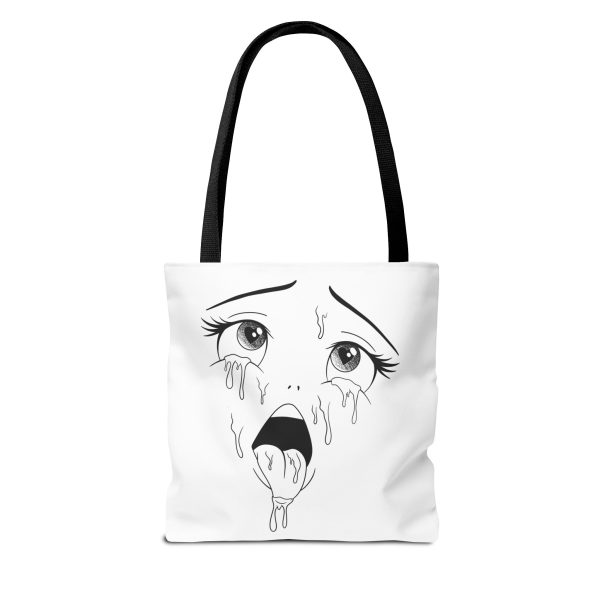 Ahegao face Anime Tote Bag (AOP) - Image 2