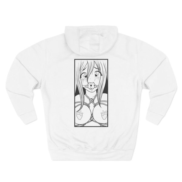 Art By Berry Spicy Waifu anime manga inspired panel Design (Three-Panel Fleece Hoodie) - Image 4
