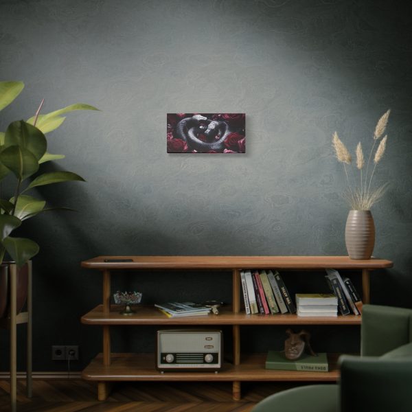 Canvas Print Python Snakes and Roses Wall Art - Image 4