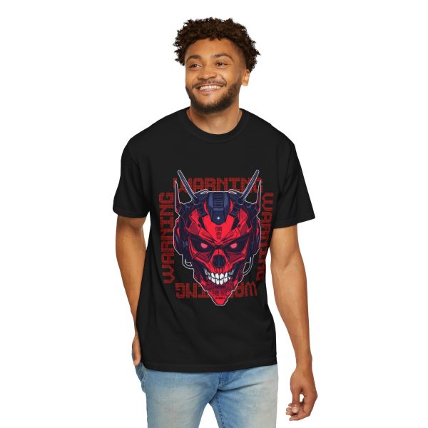 Skull Machine Cyberpunk T-shirt - Image 2