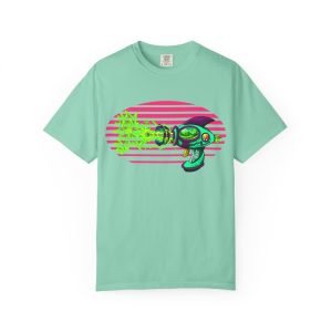 Art By Berry Original: Retro Ray-Gun Comfort Colors Tee