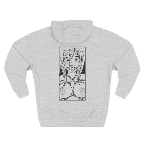 Art By Berry Spicy Waifu anime manga inspired panel Design (Three-Panel Fleece Hoodie) - Image 6