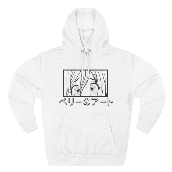 Art By Berry Spicy Waifu anime manga inspired panel Design (Three-Panel Fleece Hoodie) - Image 3
